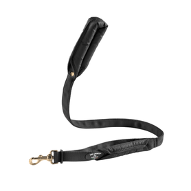 Double-handle leash with brass snap hook